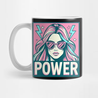 girl power retro Mug